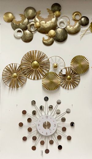 METAL WALL PLAQUE - 448-2215587